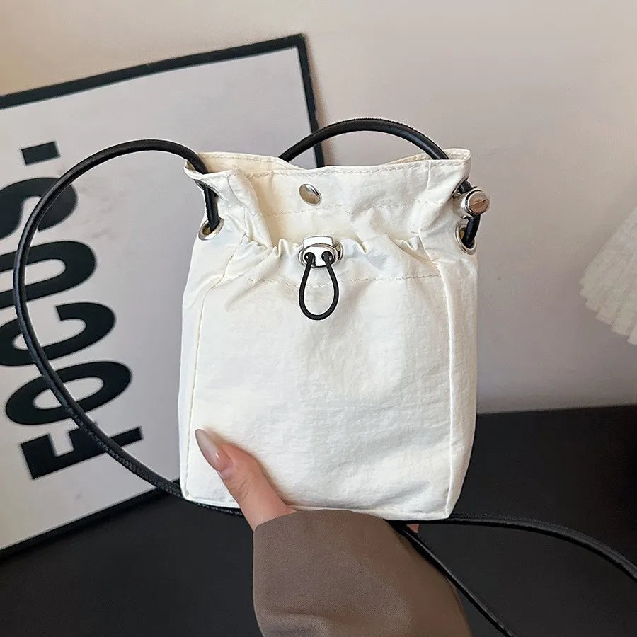 Nylon Crossbody Phone Purse | Small Smartphone Bag & Zipper