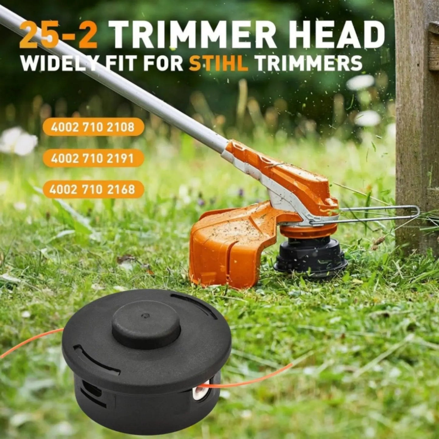 25-2 Trimmer Head for Stihl FS55 FS90 FS110 FS130 Weed Eater