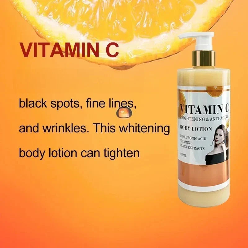 500ml Glutamate Body Cream – Vitamin C, Nicotinamide, Whitening