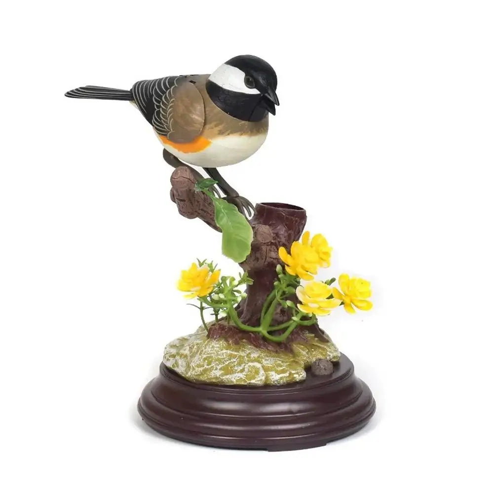Simulation Voice Control Little Bird Creativity Cute Decorative Item
