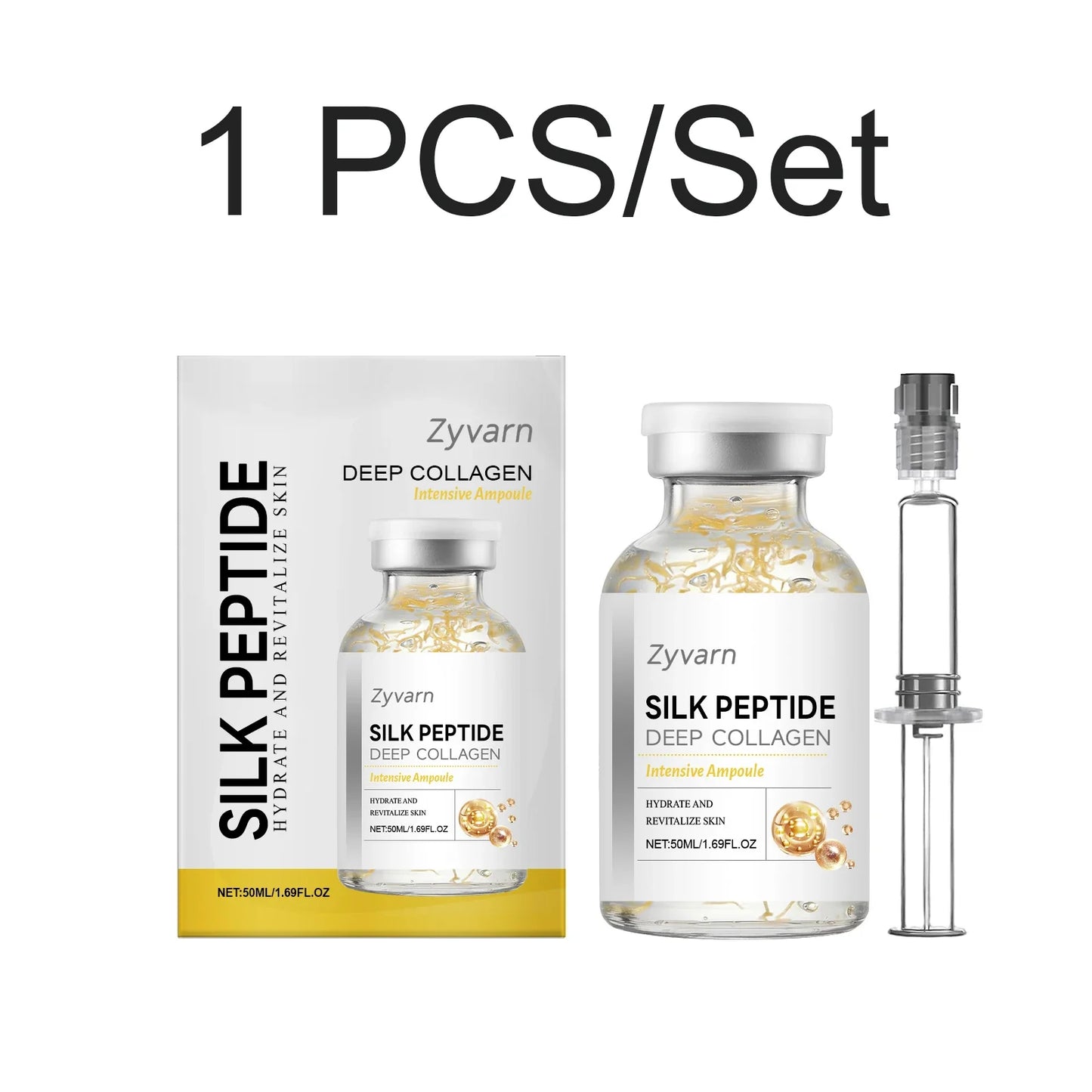 50ml Silk Peptide Collagen Face Serum – Lifting & Firming