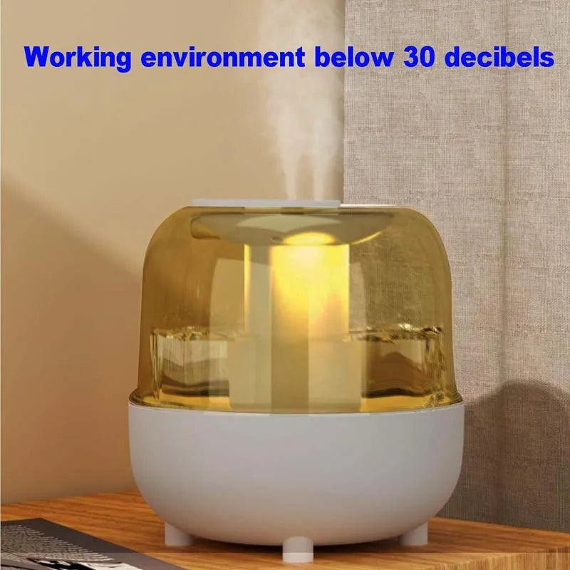 Large Capacity Quiet 4l Humidifier Usb Desktop Humidifier Home Air Humidifiers Air Purifier With Led Lamp Desktop Mist Maker Peaceful Pleasures Health and Wellness