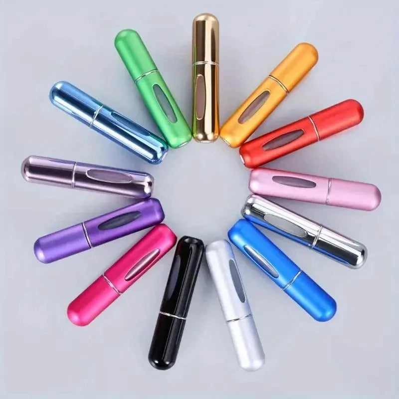 Mini Refillable Perfume Atomizer Bottles 5ml – 5 or 10 Pack
