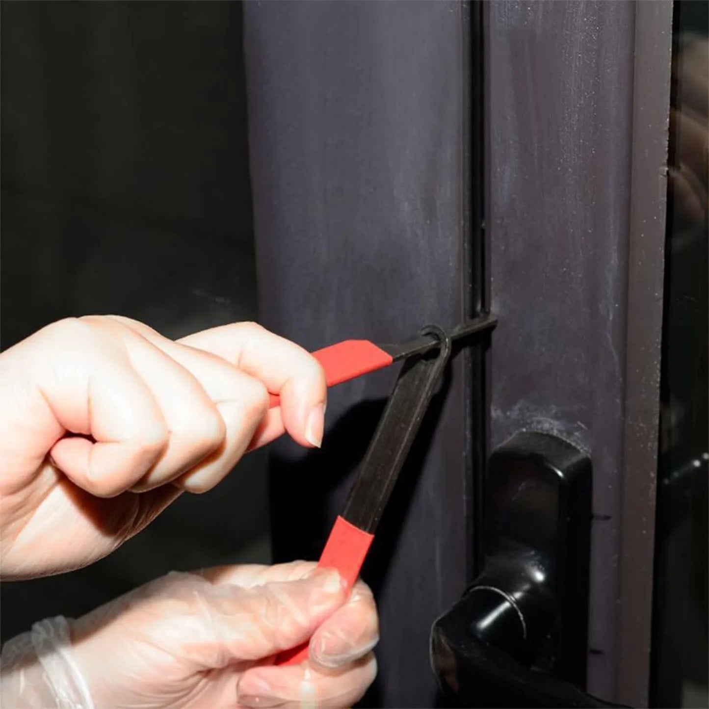 3-Piece Emergency Stuck Window Opening Tool Kit | Red Handle