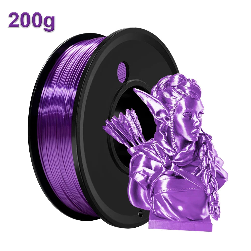 DINGSUN 3D Silk PLA Filament 1.75mm | 200g to 1kg Spool