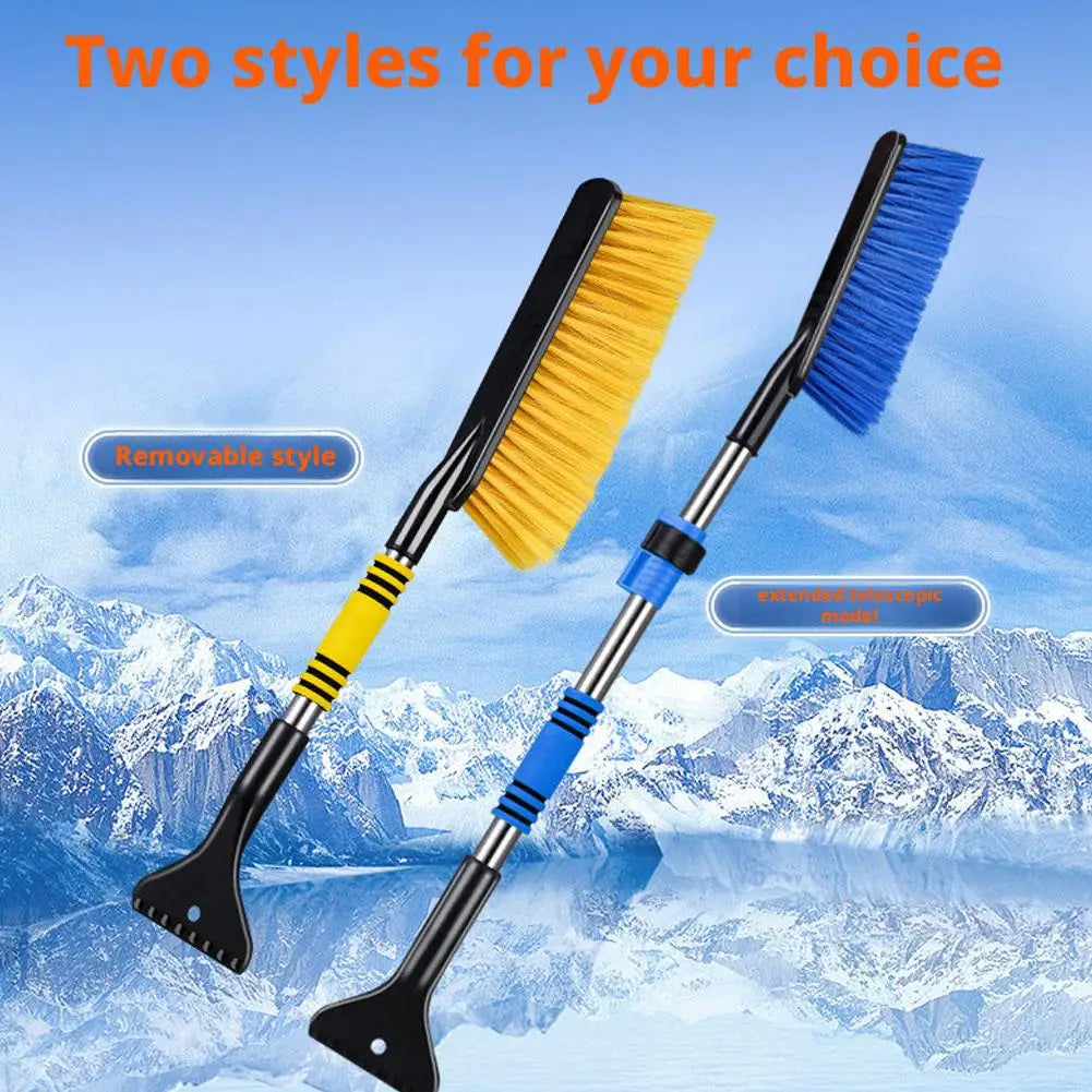 Extendable Car Snow Brush & Ice Scraper | 70–85cm Adjustable