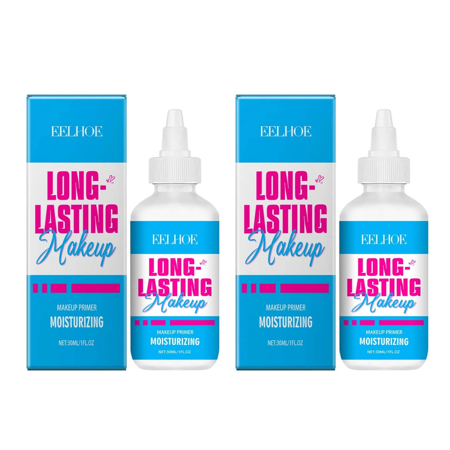 Moisturizing Makeup Primer Deep Hydrating Improve Dry Skin Natural Concealer Base Makeup Lasting Moisturizing Face Primer Cream Peaceful Pleasures Health and Wellness 2Pcs 30ml