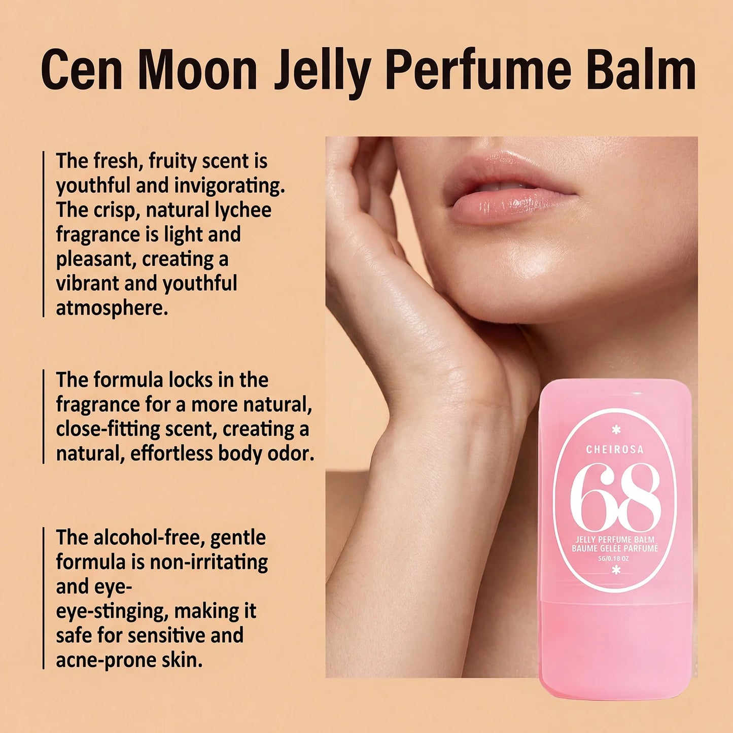 Jelly Solid Perfume Balm | Fruity Scents, Travel Size