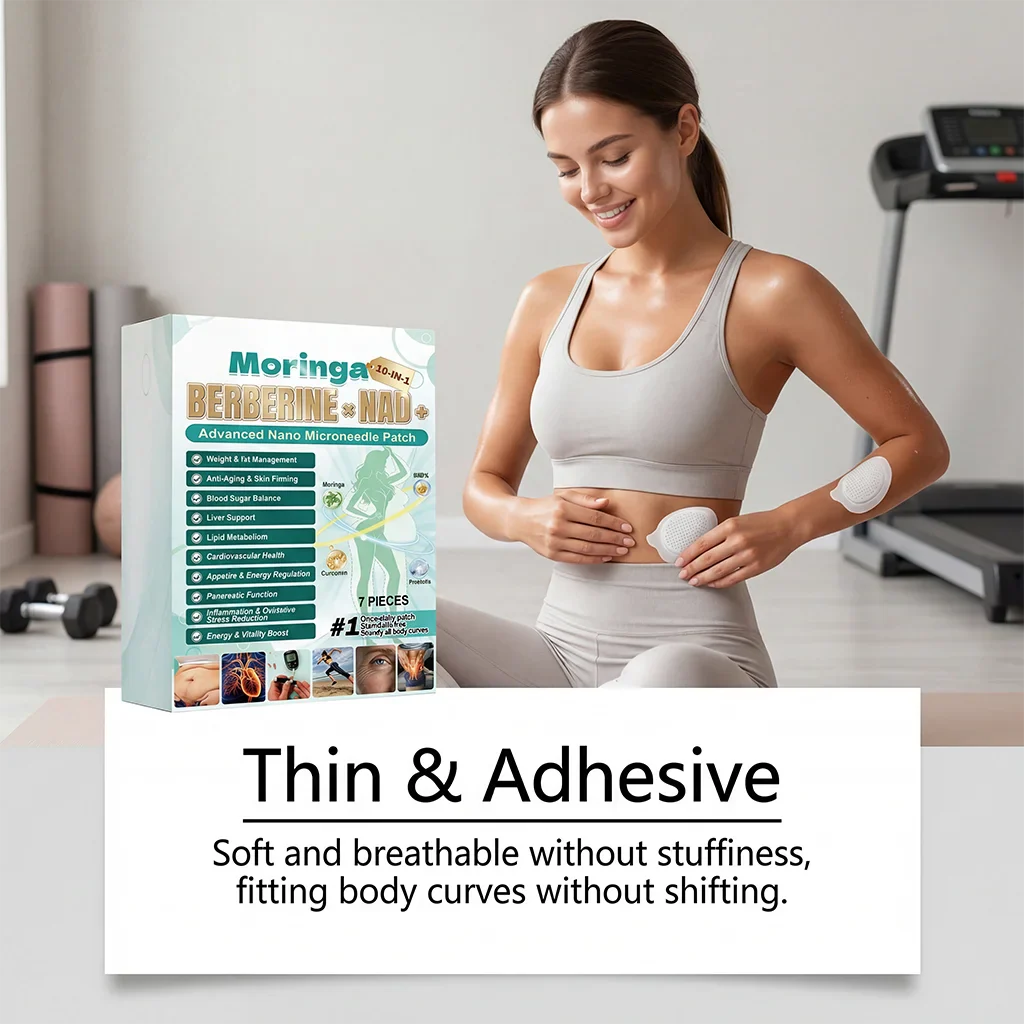 10-in-1 Nano Microneedle Body Patches – Moisturizing & Firming