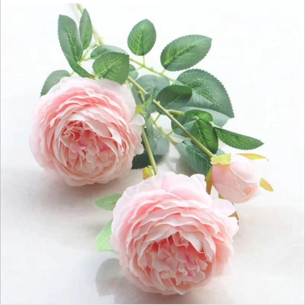 Artificial Silk Peony Bouquet | Wedding & Home Décor Flowers