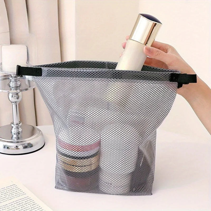 Waterproof Drawstring Bag – Gym, Swim & Toiletry Pouch