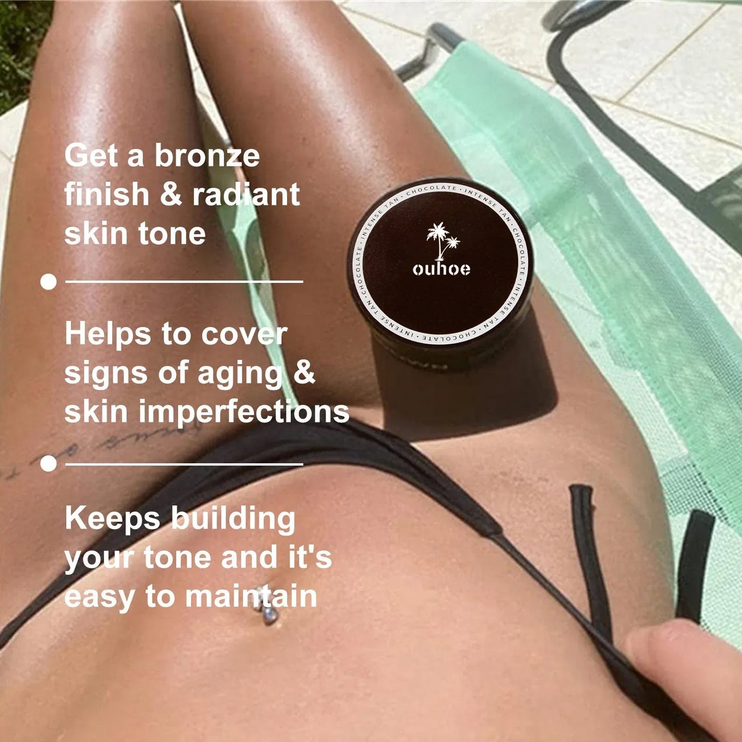 Self-Tanning Cream – Sunless Bronzer Body Lotion Peaceful Pleasures Health and Wellness