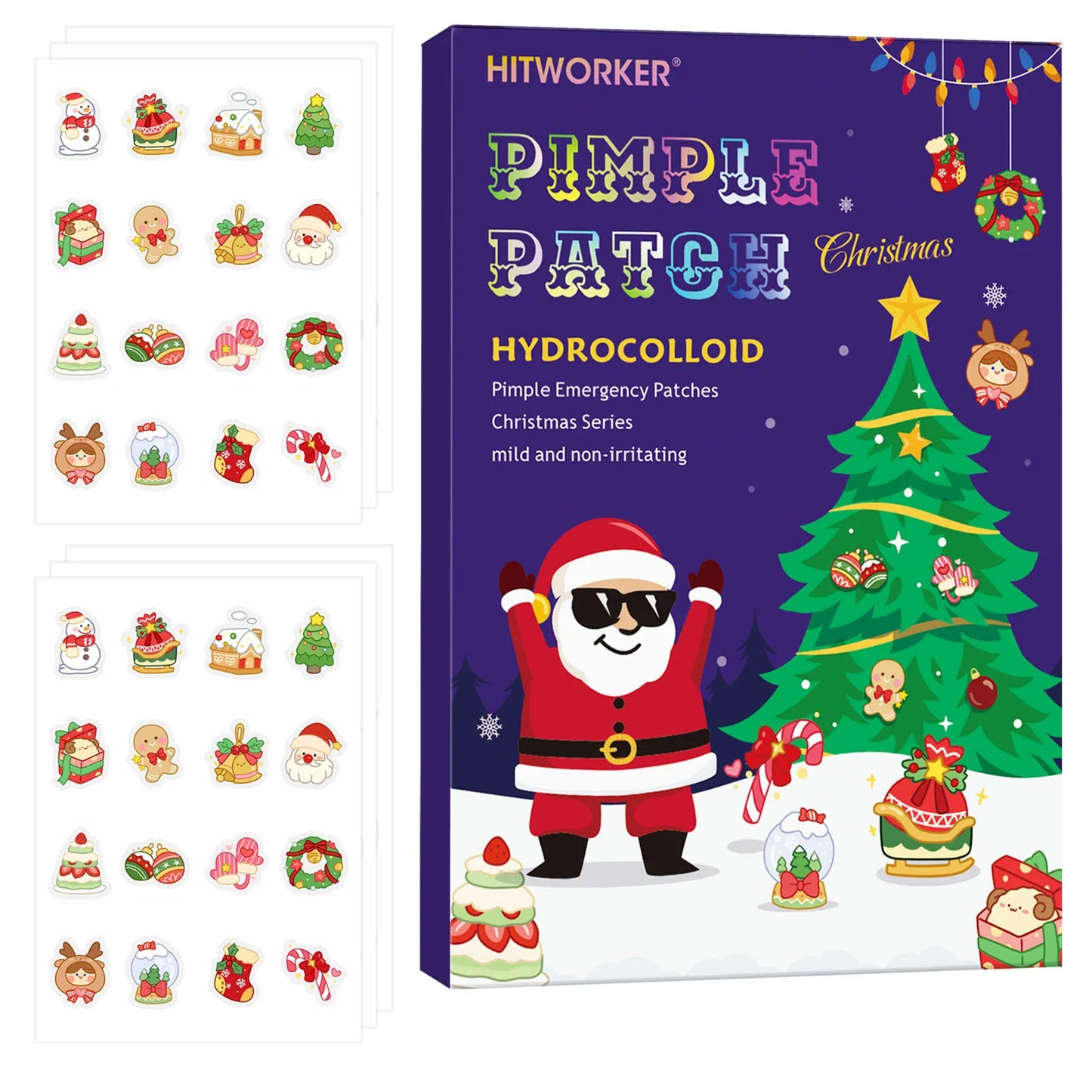 Hydrocolloid Acne Patches – Invisible, Waterproof, All Skin Types