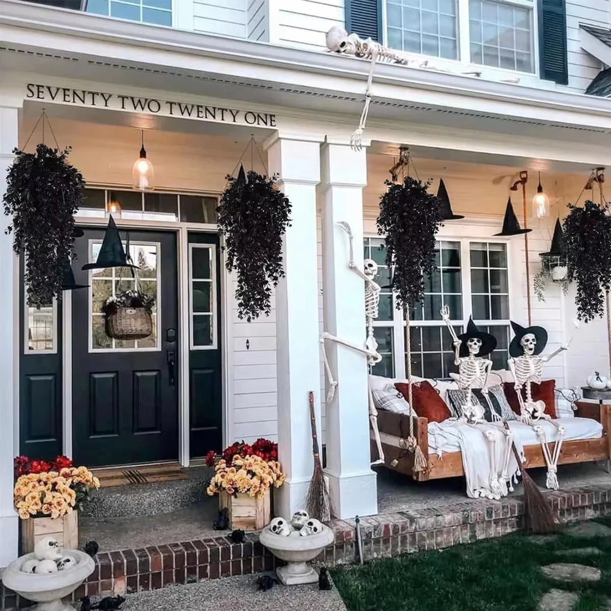 Artificial Fern Vine Garland – UV-Resistant Outdoor Wedding Decor