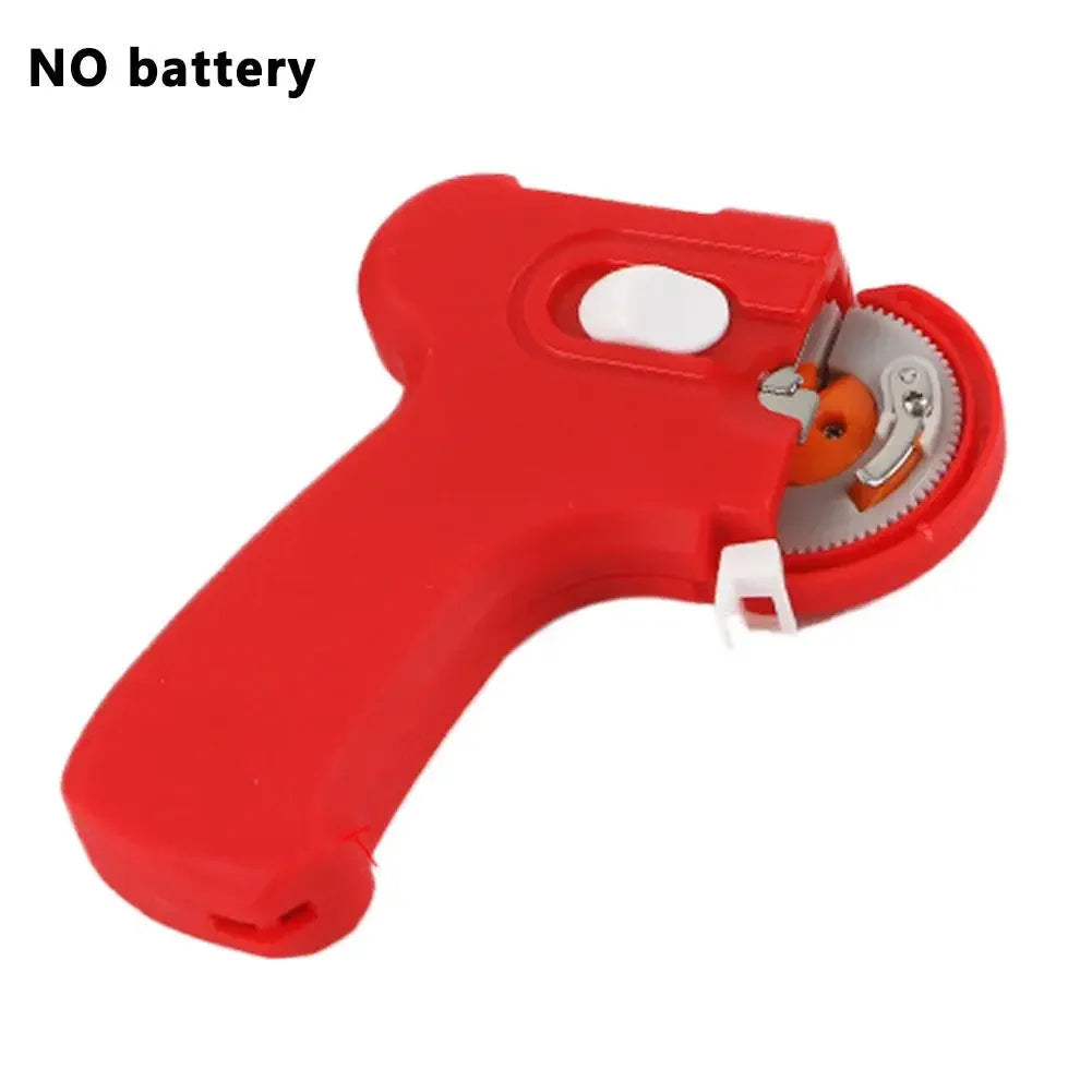 Automatic Electric Fishing Hook Layer Machine Portable Fishing Hook Line Tying Binding Device Fast Knotting Tool for Fishing Peaceful Pleasures Health and Wellness Red