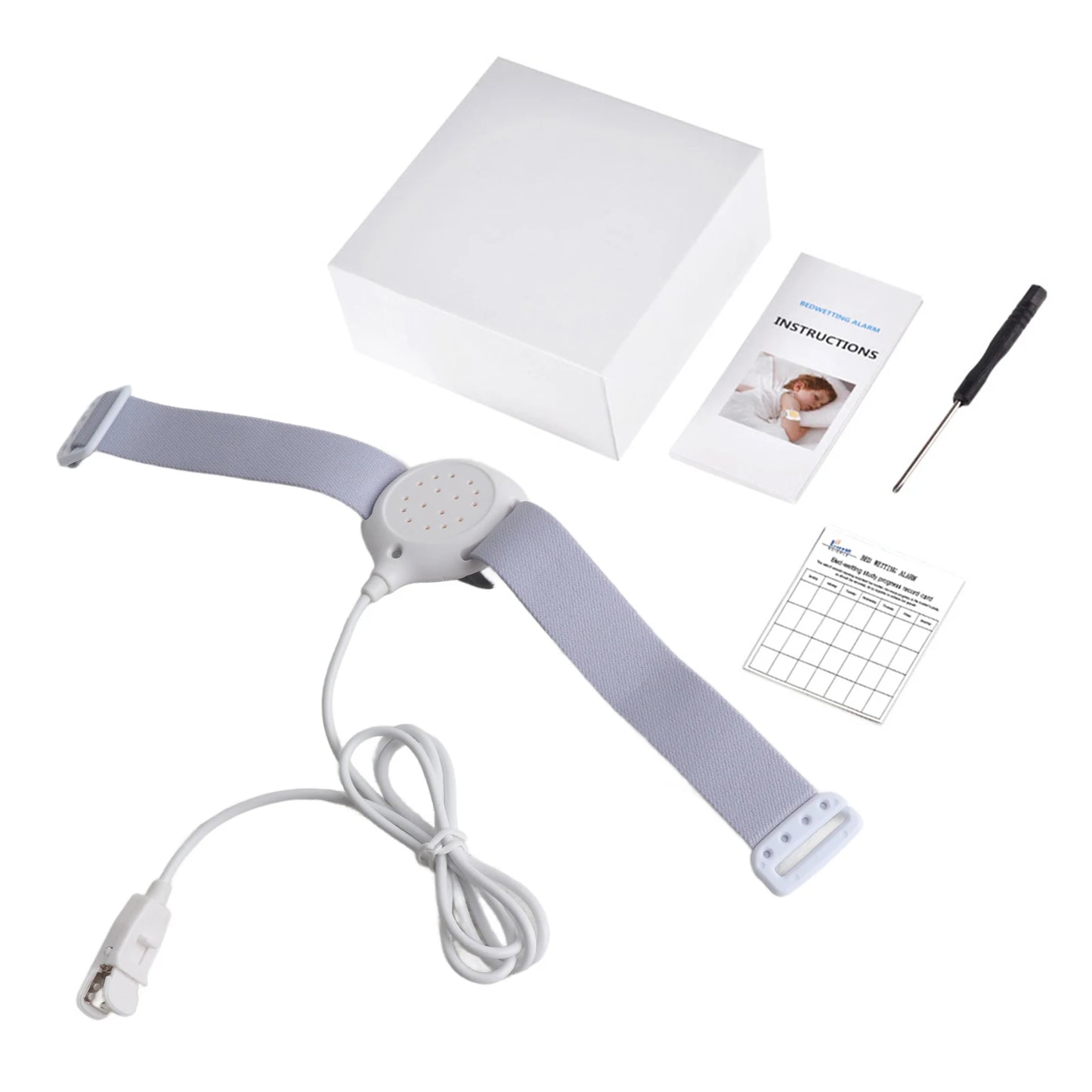 Bedwetting Alarm Enuresis Alarm with Loud Sound Bright Lights and Strong Vibration Child Potty Training Peaceful Pleasures Health and Wellness
