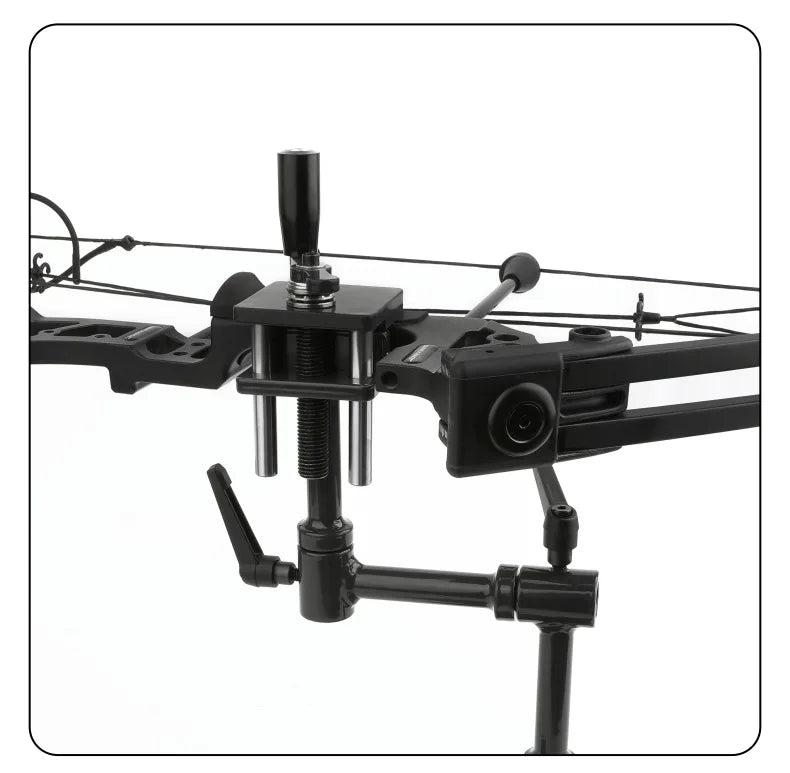 Archery Compound Bow Adjustable Stand Multi-angle Tuning Universal