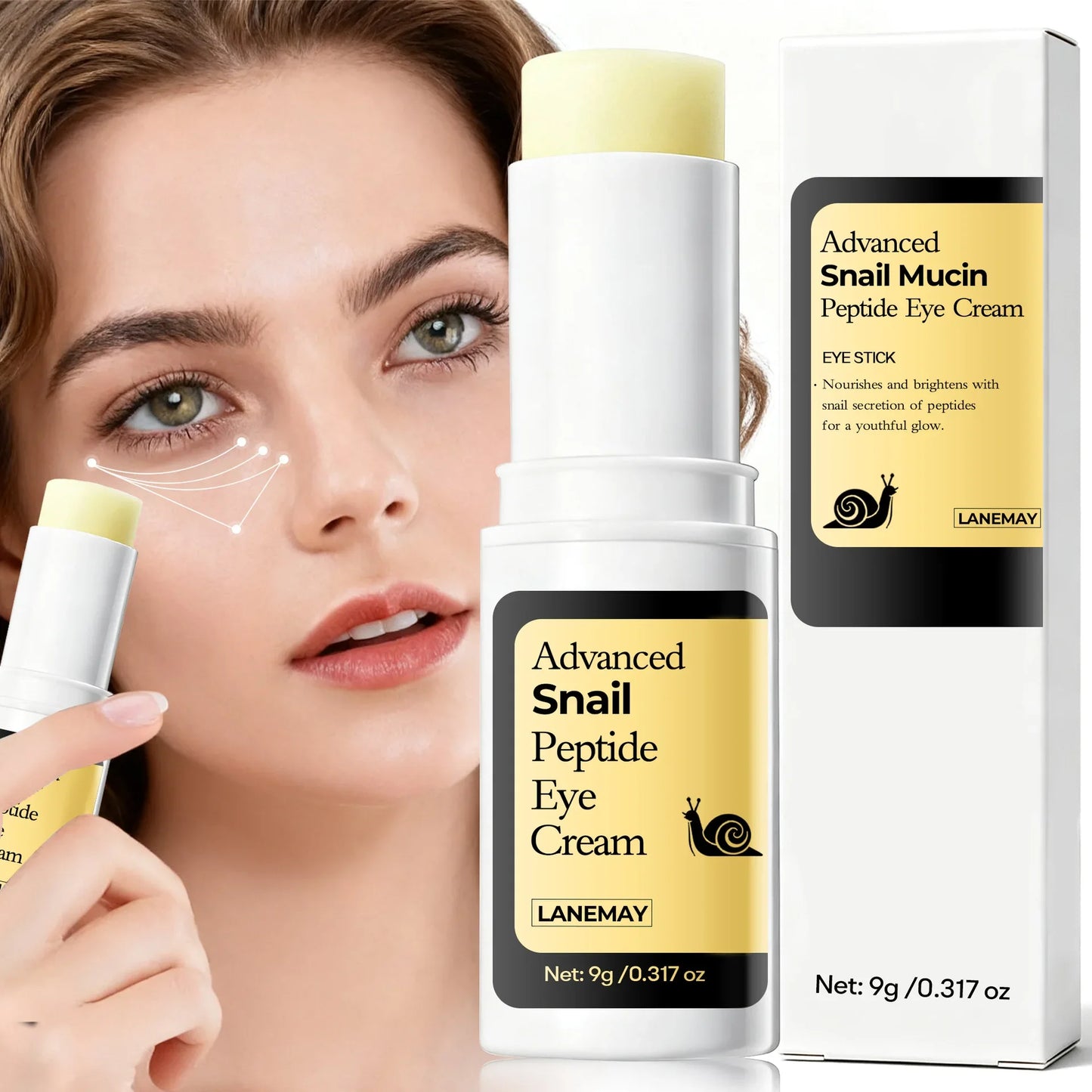 Lanemay Snail Eye Cream – Dark Circles & Puffiness