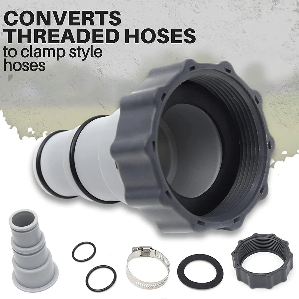Pool Hose Adapter Kit for Intex Filter Pumps Pool Accessories Peaceful Pleasures Health and Wellness