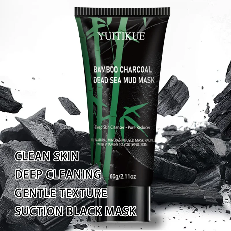 Bamboo Charcoal Dead Sea Mud Mask 60g – Deep Pore Cleanser