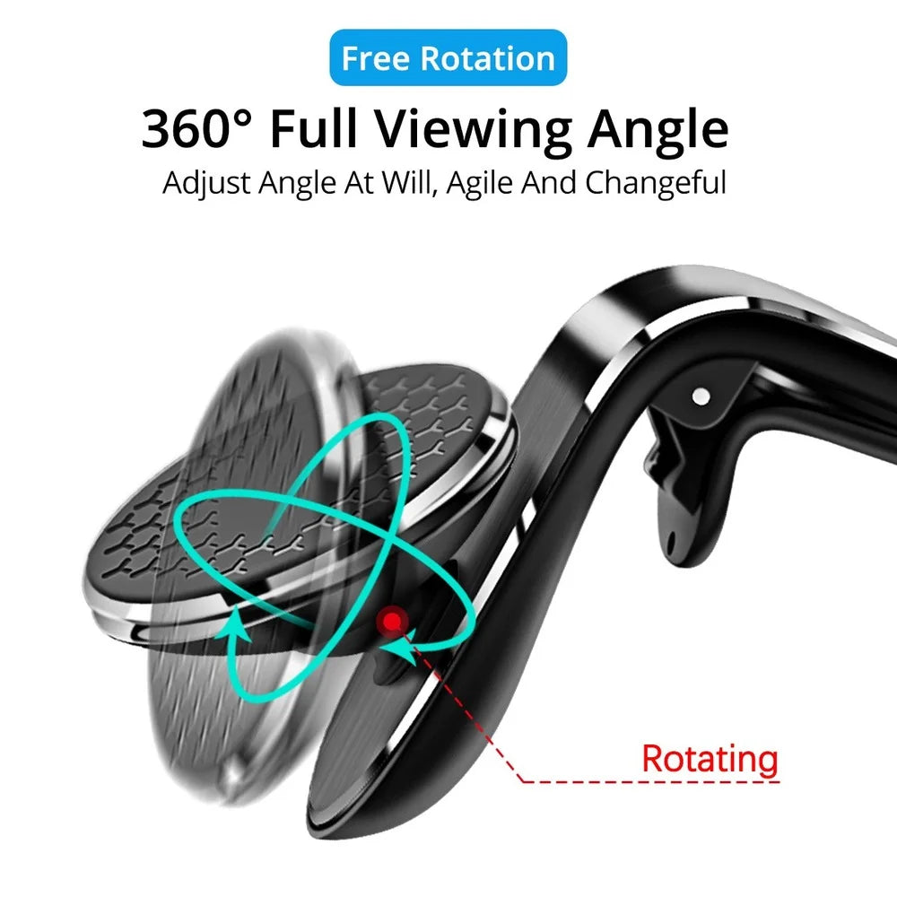 Magnetic Car Phone Holder Air Vent Mount | 360° Universal