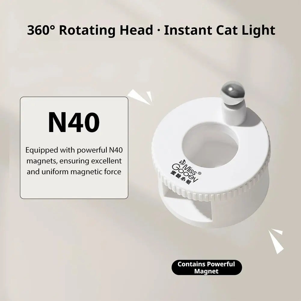 Rotating Cat Eye Nail Magnet – Magnetic Gel Polish Tool Peaceful Pleasures Health and Wellness