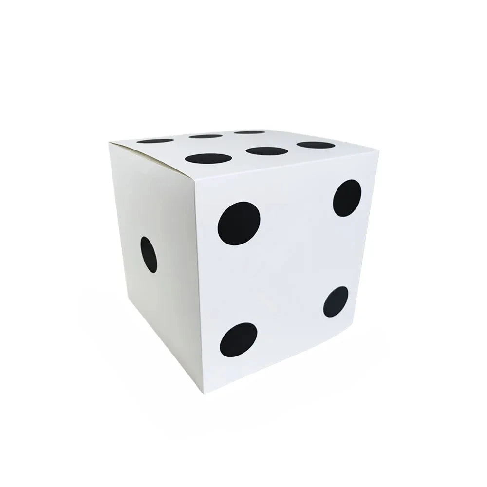 28cm Casino Dice Gift Box | Vegas Party Decoration Prop