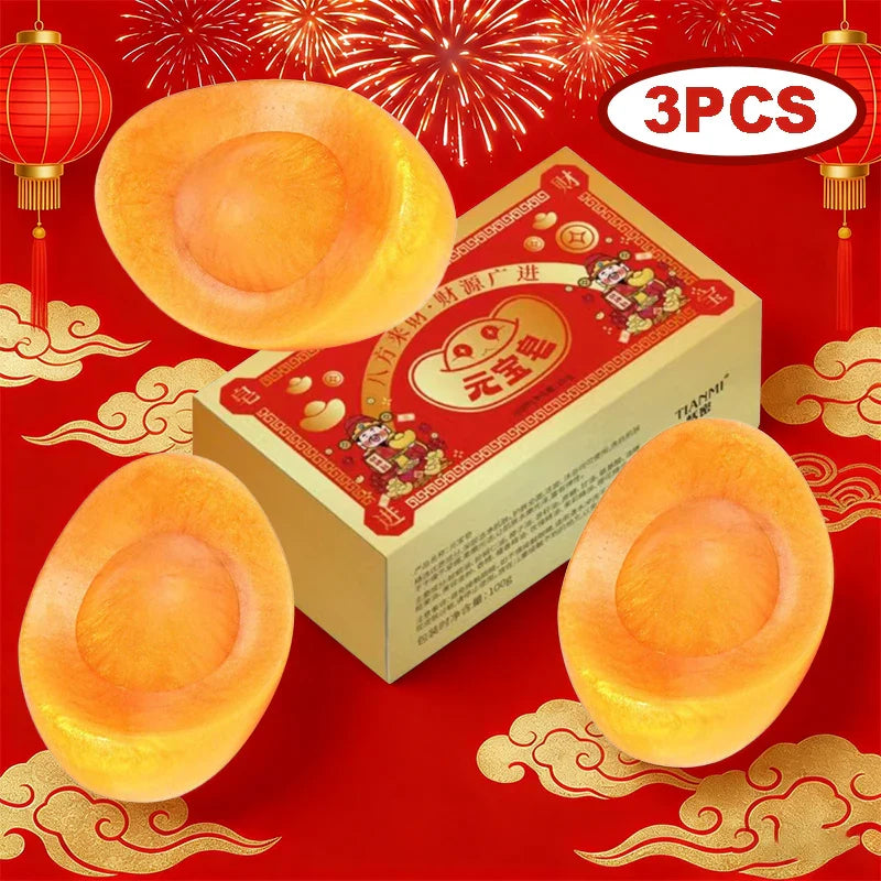 Yuanbao Aromatherapy Soap – Cleansing Bath Bar & Gift