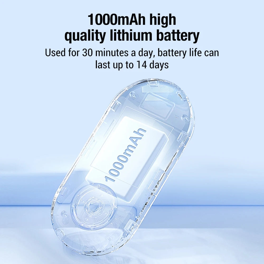 CES Ear Clip Sleep Aid 9 Levels 3 Modes Microcurrent Insomnia Reliever Natural Physical Smart Sleep Helper Anxiety Stress Relief Peaceful Pleasures Health and Wellness