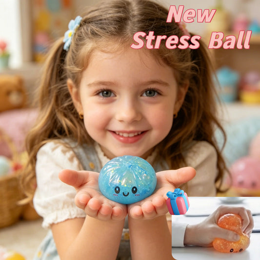 Bread Shape Squeeze Ball – 6 Colors | Sensory Fidget Toy Sensory Squeeze Ball Peaceful Pleasures Health and Wellness