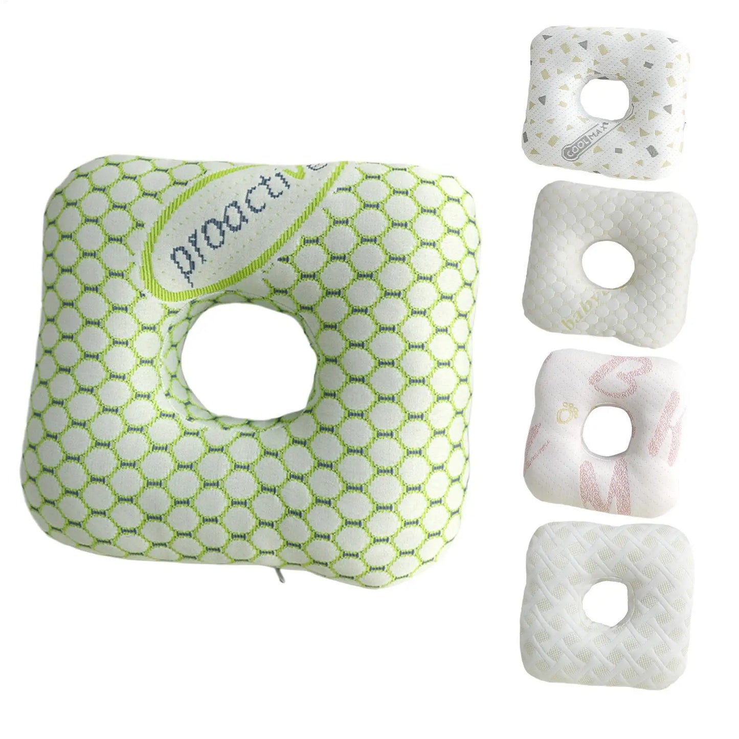 Ear Piercing Pillow for Side Sleepers | Memory Foam Ear Hole