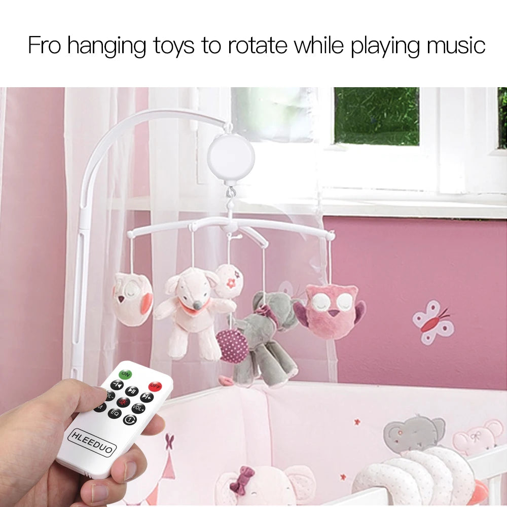 Baby Crib Musical Mobile Music Box | 35 Songs & Remote