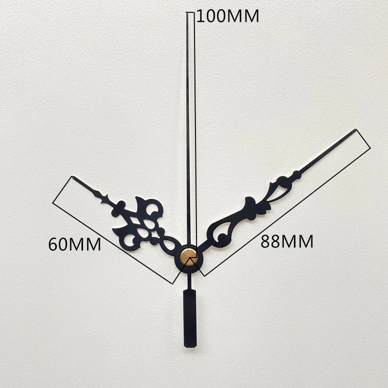 Mute DIY Wall Clock Movement Mechanism with Clock Hands Silent Kit Battery Operated Watch Repair Parts Replacement Set Peaceful Pleasures Health and Wellness