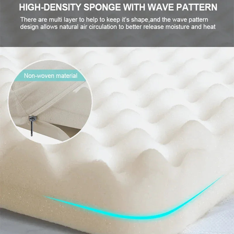 Truelove Memory Foam Pet Bed with Pillow | Linen | TLX1211 Peaceful Pleasures Health and Wellness