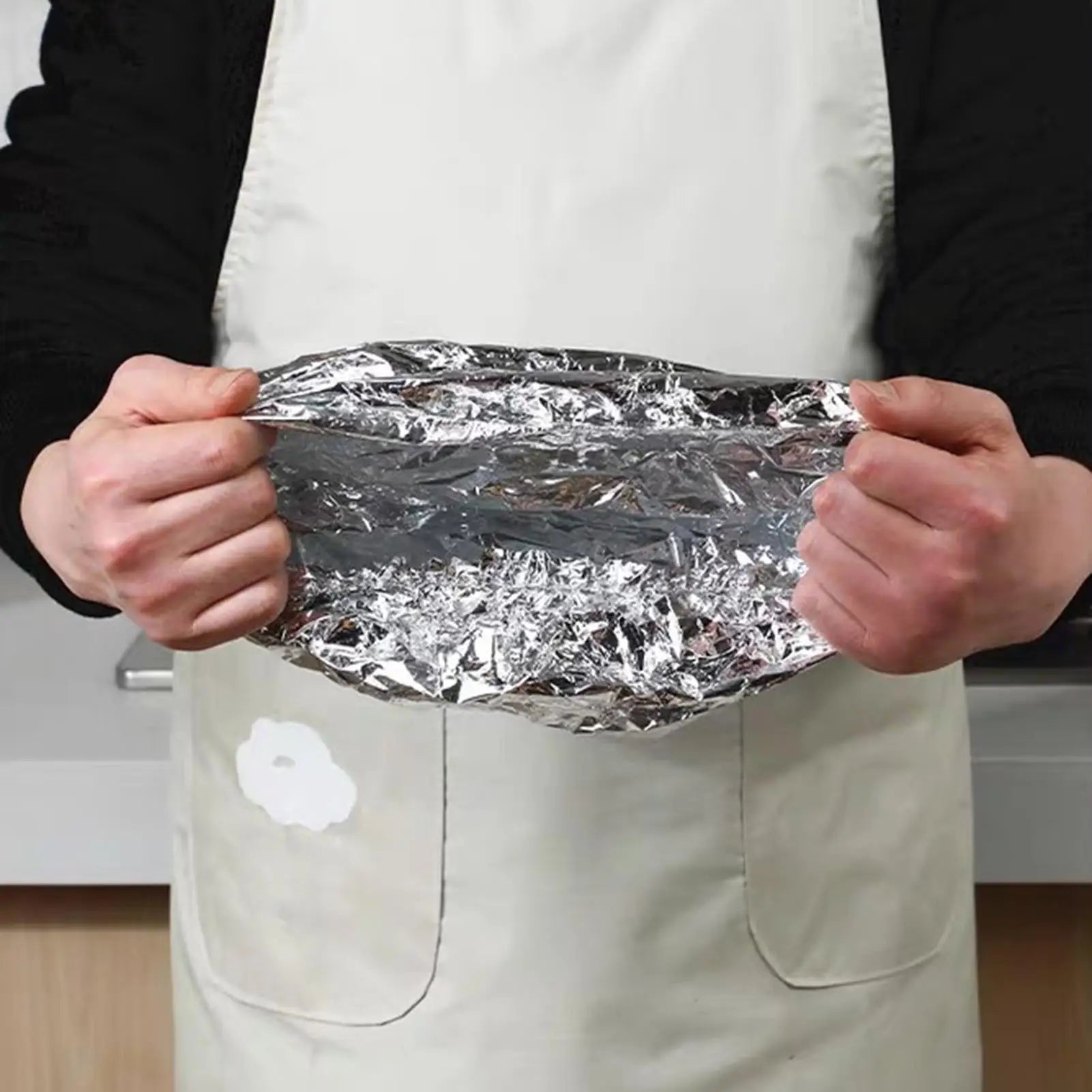 10-Pack Reusable Aluminum Foil Bowl Covers – Elastic Lids Foil Bowl Covers Peaceful Pleasures Health and Wellness
