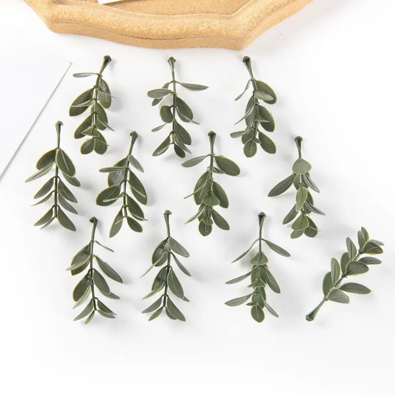 Artificial Leaf Picks 25/50pcs | Wedding Party DIY Decor