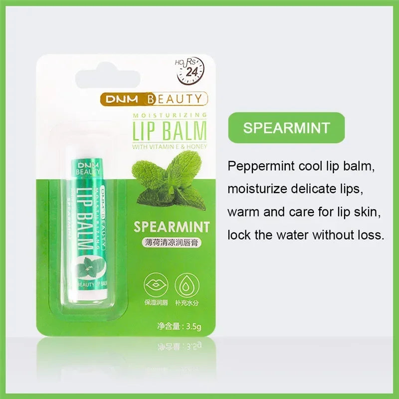DNM 18-Color Moisturizing Lip Balm | Aloe & Vitamin E Lip Care