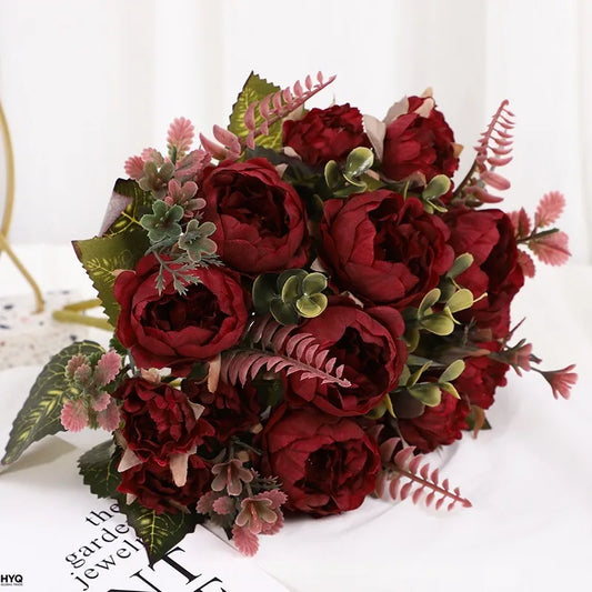 Fleurs Artificielles Pivoine Ronghua D Coration Maison Mariage Peaceful Pleasures Health and Wellness