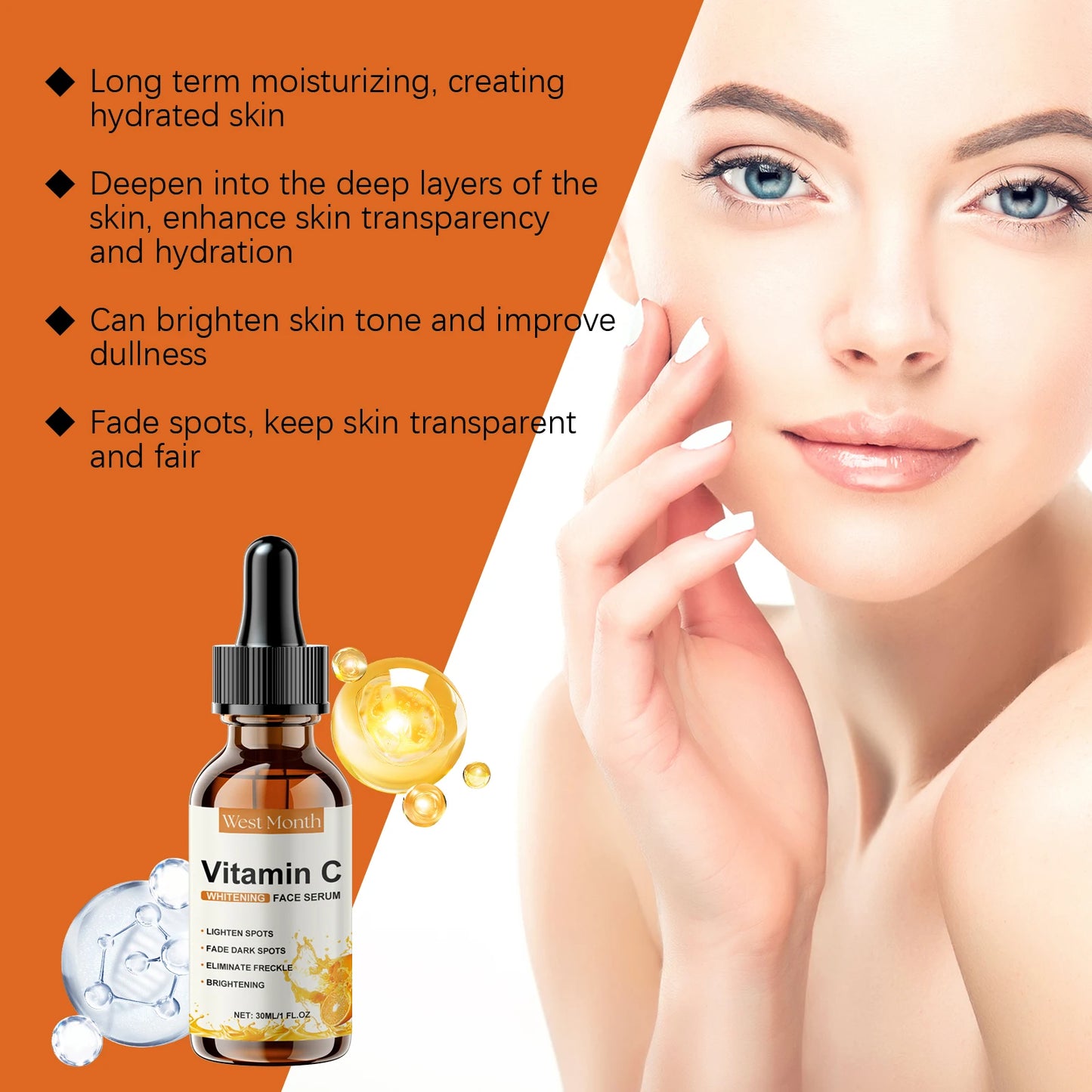 Vitamin C Face Serum – Dark Spot, Brightening & Firming 30ml