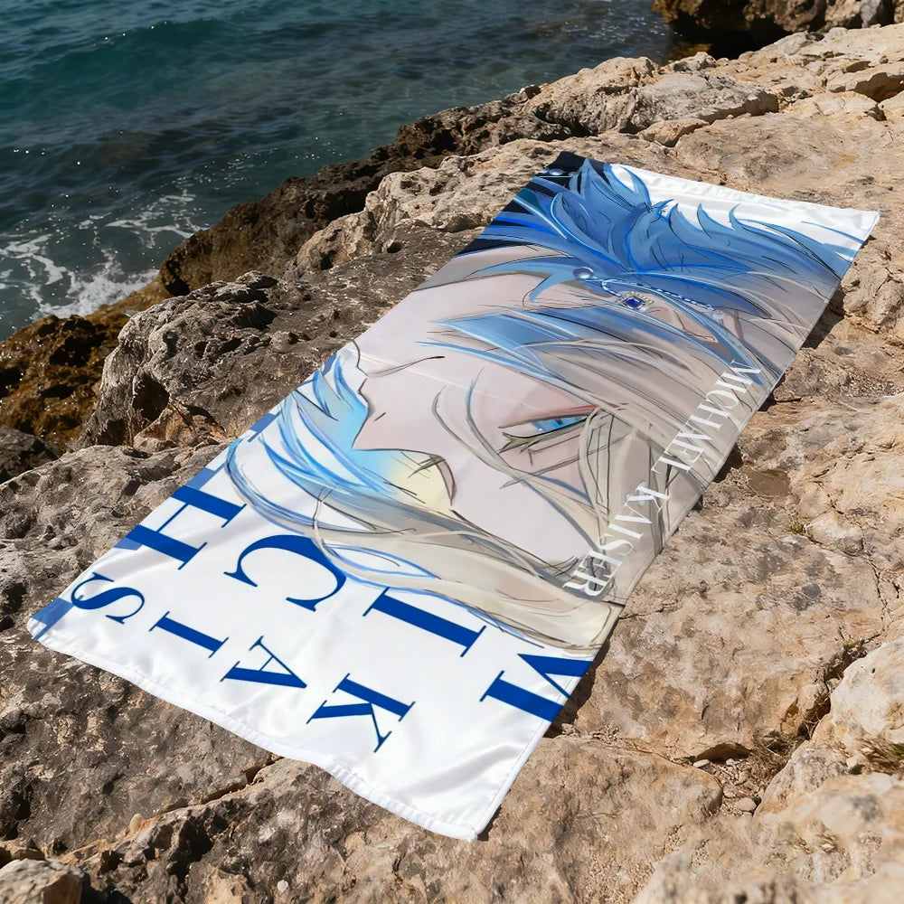 Blue Lock Anime Beach Towel | Quick Dry Soft Towel – 11 Sizes