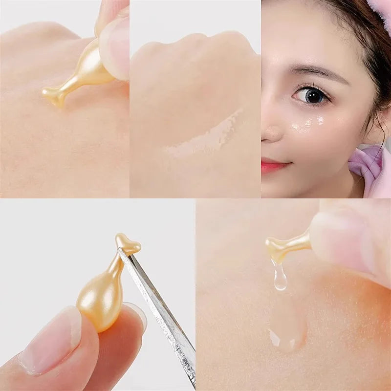 Retinol & Collagen Face Serum Capsules – 90ct Anti-Aging