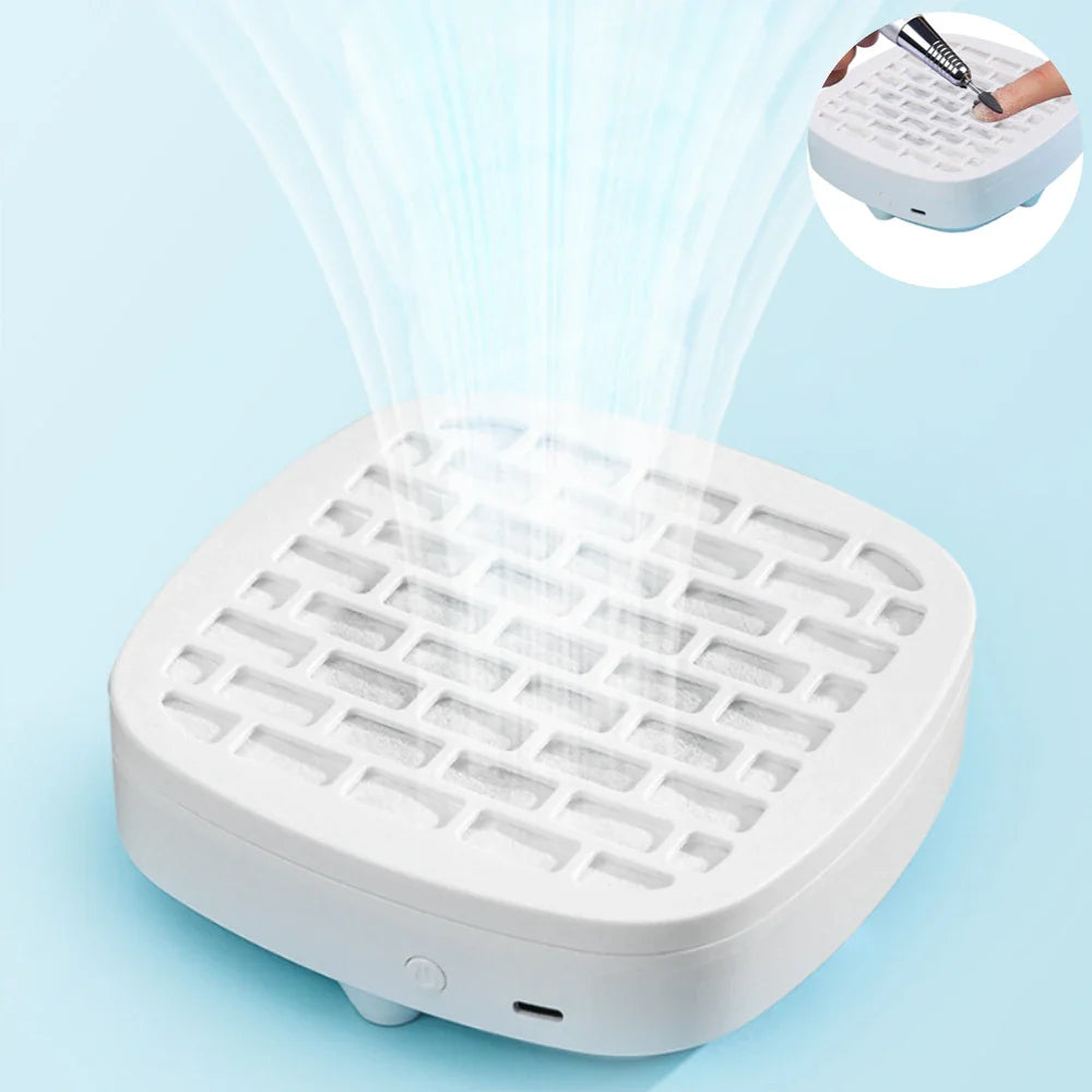 USB Nail Dust Collector | Portable Manicure Vacuum Fan