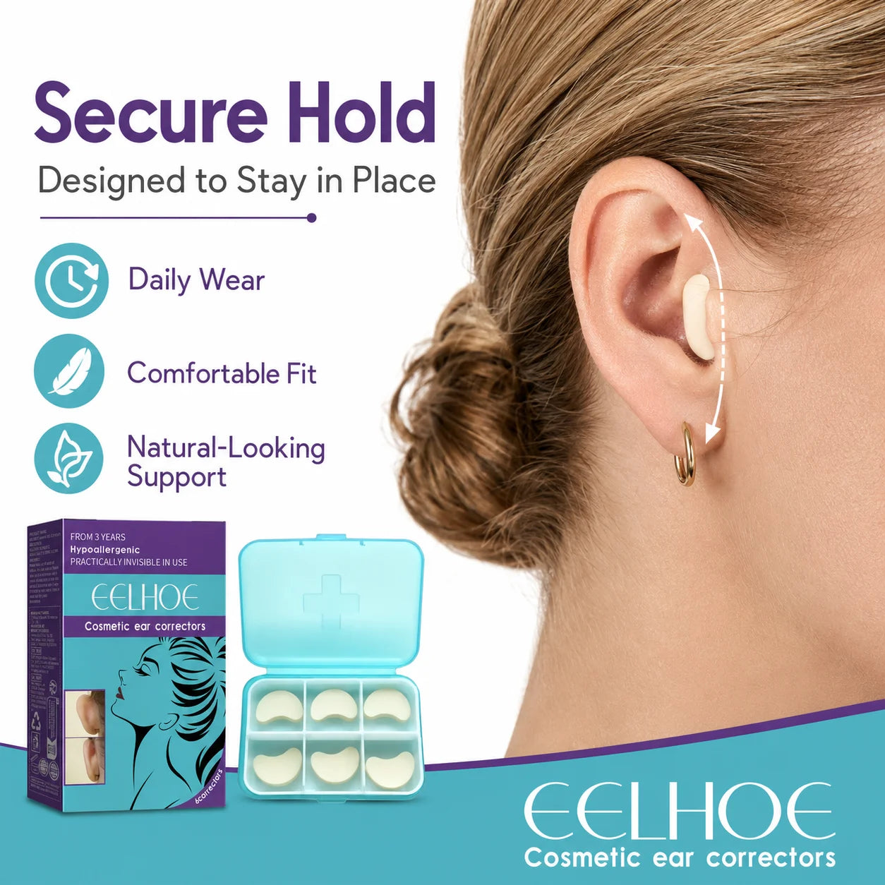 Waterproof Ear Shaping Stickers | Auricle Support Tape