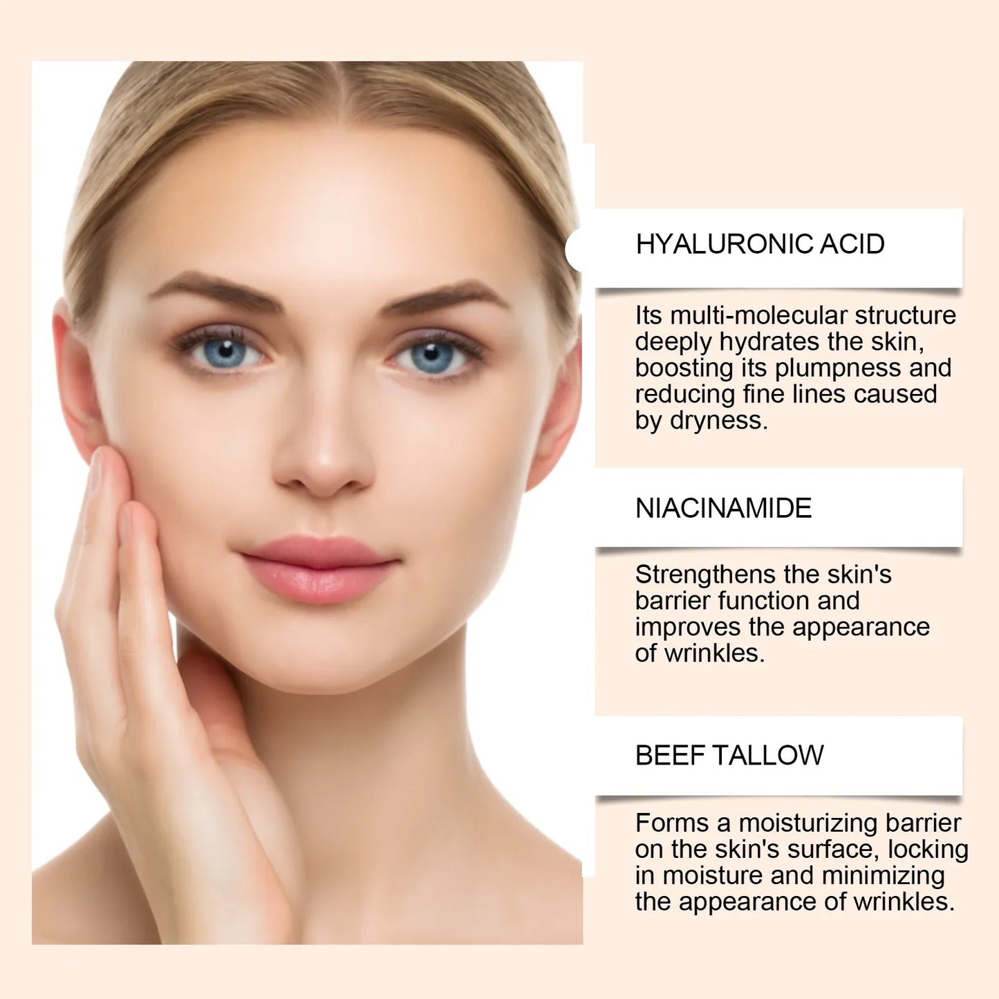 WOODSLEEP Beef Tallow Face Serum – Hydrating & Brightening