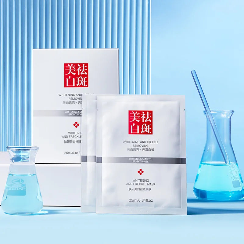 10/20/30pcs Collagen Hydrate Face Mask Whitening and Freckle Removing Moisturizing Masks Hyaluronic Acid Facial Mask Skin Care Peaceful Pleasures Health and Wellness
