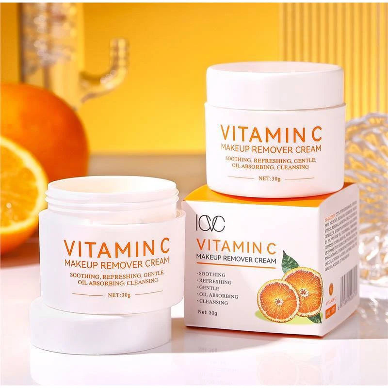 Vitamin C Cleansing Balm Easily & Effectively Remove Makeup Deeply Cleanses Nourishes Skin Refreshed & Non-greasy Cleansing Balm Peaceful Pleasures Health and Wellness