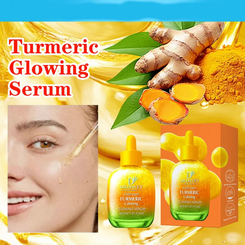 DR.DAVEY Turmeric Glowing Serum | 30ml Moisturizing Face Serum