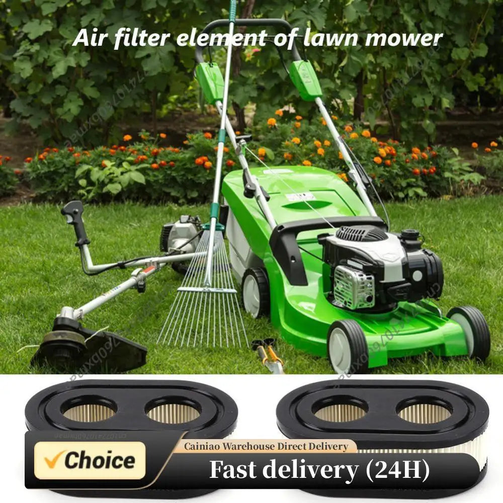 10pcs Mower Air Filter for Briggs for Stratton Lawn Mower Replacement Element Trimming Tool Gardening Gadgets Peaceful Pleasures Health and Wellness