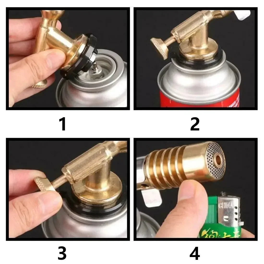 Portable Brass Gas Welding Torch – Brazing & Soldering Tool