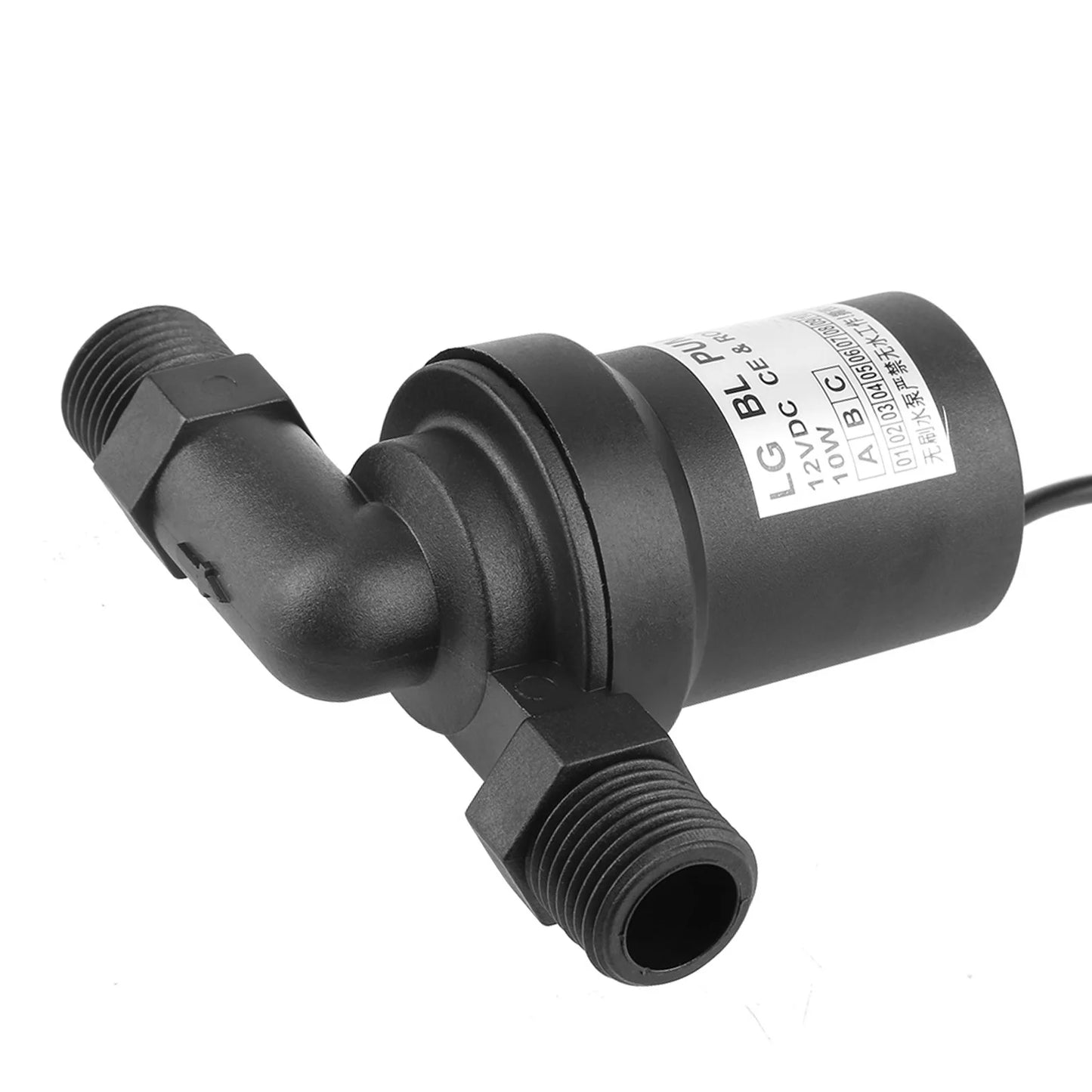 12V 10W Solar Temperature Water Pump DC Brushless Circulation Pumping